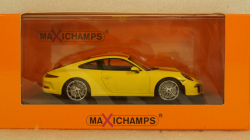 Porsche 911 R  2016, Yellow, 940066221, Maxichamps 1:43