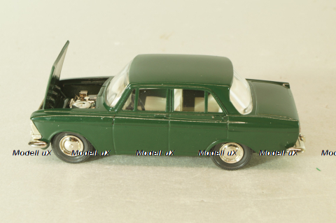 Москвич-412 А2, бутылочный,Тантал/Радон 1:43