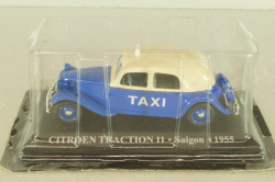 Citroen Traction 11 Taxi Saigon Vietnam 1955, blue, Altaya 1:43