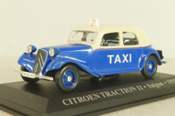 Citroen Traction 11 Taxi Saigon Vietnam 1955, blue, Altaya 1:43