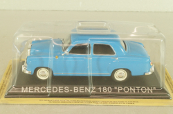 Mercedes-Benz 220 S (W180) Ponton Limousine 1956, blue, Masini de Legenda №44, Deagostini 1:43