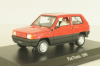 Fiat Panda 1980, red, Hachette 1:43