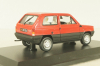 Fiat Panda 1980, red, Hachette 1:43