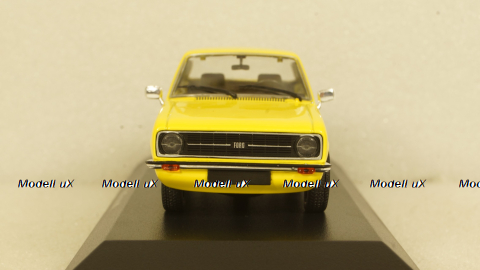 FORD ESCORT - 1975 - YELLOW, 940084100, Maxichamps 1:43