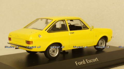 FORD ESCORT - 1975 - YELLOW, 940084100, Maxichamps 1:43
