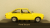 FORD ESCORT - 1975 - YELLOW, 940084100, Maxichamps 1:43