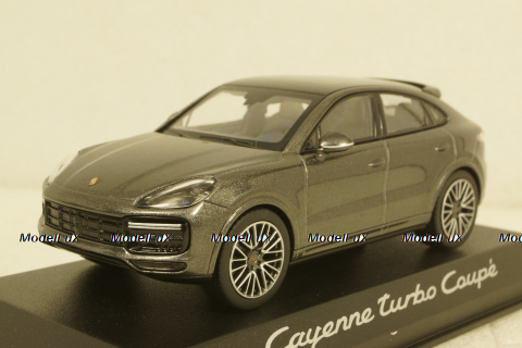 Porsche Cayenne Turbo Coupe 2019 darkgrey,WAP 020 316 0K, Norev 1:43 