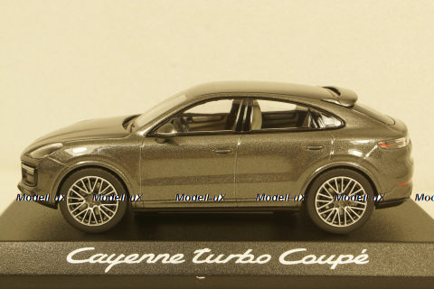 Porsche Cayenne Turbo Coupe 2019 darkgrey,WAP 020 316 0K, Norev 1:43 