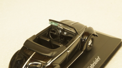 Volkswagen Hebmuller cabriolet 1950, black, built on VW Beetle (Typ 14), 940052130, Maxichamps 1:43