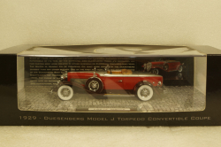 Duesenberg Model J Torpedo 1929, 437150430, Minichamps 1:43