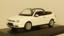 Volkswagen Golf 4 cabriolet 1998, WV Golf, white, 940058330, Maxichamps 1:43