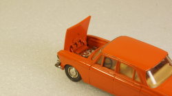 Москвич 412 А2 оранжевый, Тантал/Радон 1:43