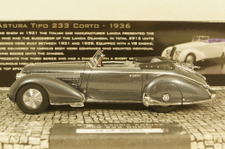 Lancia Astura Tipo 233 Corto 1936 grey metallic, 437125334, Minichamps 1:43