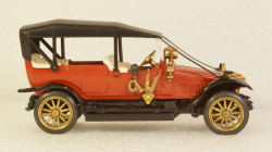 Руссо-Балт 24/40 А22 с МИ красный/чёрный, Тантал/Радон 1:43