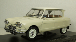 Citroen Ami 6 1965 white, 181529, Norev 1:18