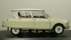 Citroen Ami 6 1965 white, 181529, Norev 1:18