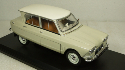 Citroen Ami 6 1965 white, 181529, Norev 1:18