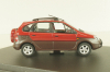 Renault Scenic RX4 2.0 16V, red/grey, Universal Hobbies 1:43
