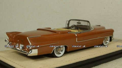 Cadillac Eldorado Biarritz open top 1955, copper metallic , STM55005, Stamp Models 1:43