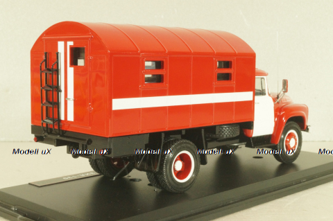 Передвижная база ГДЗС, пожарный автомобиль на шасси Зил-130, TR4805, TruckTyr 1:43