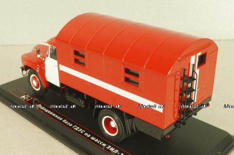 Передвижная база ГДЗС, пожарный автомобиль на шасси Зил-130, TR4805, TruckTyr 1:43
