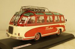 Setra S6 Autobus "Fischer" 1956, 450283700, Schuco 1:43