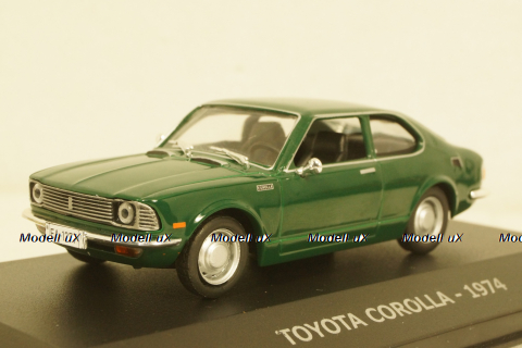 Toyota Corolla 1974 green, Altaya 1:43