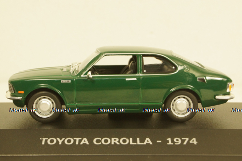Toyota Corolla 1974 green, Altaya 1:43