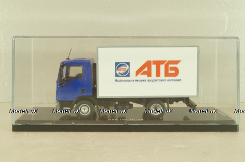 MAN TGL 12.180 грузовой фургон "АТБ", синий/белый, TR4803, TruckTyr 1:43