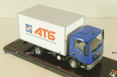 MAN TGL 12.180 грузовой фургон "АТБ", синий/белый, TR4803, TruckTyr 1:43