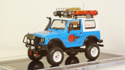 Suzuki Samurai Off-road, blue, TruckTyr 1:43