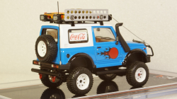 Suzuki Samurai Off-road, blue, TruckTyr 1:43