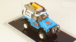 Suzuki Samurai Off-road, blue, TruckTyr 1:43