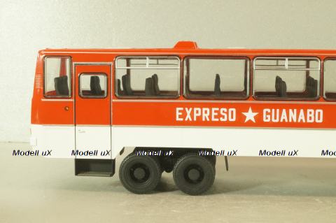 Камаз-53212 с п/прицепом Икарус, Куба, красный, TR4802, TruckTyr 1:43