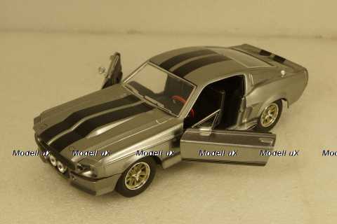 Ford Mustang Shelby GT500E 1967 Eleanor Fuori IN 60, 18220, Greenlight 1:24 Уценка!