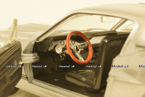 Ford Mustang Shelby GT500E 1967 Eleanor Fuori IN 60, 18220, Greenlight 1:24 Уценка!