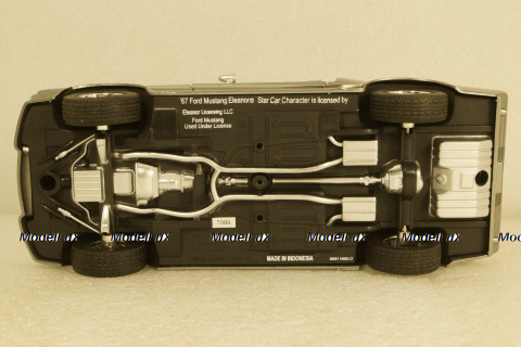 Ford Mustang Shelby GT500E 1967 Eleanor Fuori IN 60, 18220, Greenlight 1:24 Уценка!