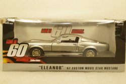 Ford Mustang Shelby GT500E 1967 Eleanor Fuori IN 60, 18220, Greenlight 1:24 Уценка!