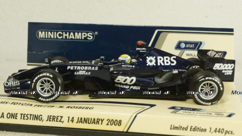 Williams-Toyota FW29B N.Rosberg 2008, Minichamps 1:43