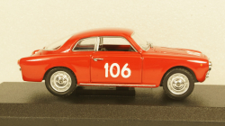Alfa Romeo Giulietta Sprint Coupe Mille Miglia 1960 St.Nr. 106, Detail Cars 1:43