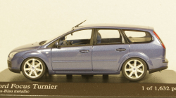 Ford Focus Turnier 2006 blue metallic, 400084012, Minichamps 1:43