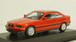 BMW 3 Series Coupe (E36), 1992 red, 940023320, Maxichamps 1:43