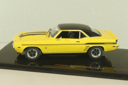 Chevrolet Camaro 1969, yellow, CLC591, IXO 1:43