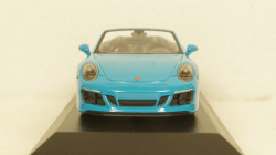 PORSCHE 911 (991.2) CARRERA 4GTS CABRIOLET 2017 BLUE, 410067332, Minichamps 1:43