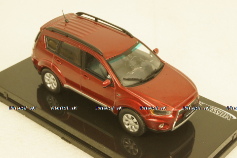 Mitsubishi Outlander  red, Vitesse 1:43