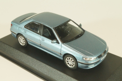 Peugeot 406 2002, blue, 474621, Norev 1:43