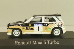 Renault Maxi 5 Turbo #1, Rally Var 1986, 510621, Norev 1:43