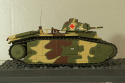 Char B1 bis Франция 1944., Танки, легенды отечественной бронетехники №15, TLOB15, Deagostini 1:43