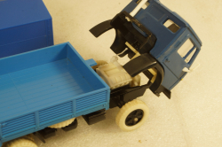 Камаз-5320 с тентом,белая резина,, Арек 1:43