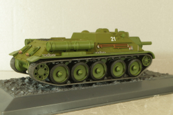 СУ-122 1943г,  Танки, легенды отечественной бронетехники №13, TLOB013, Deagostini 1:43 ( Блистер вскрыт)